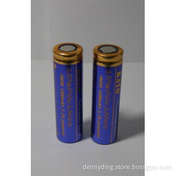 High rate 18650P cell and pack
